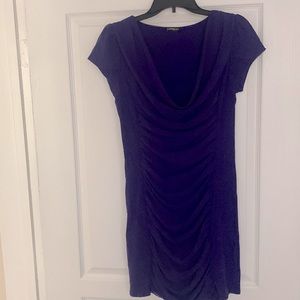 GUC purple bodycon express dress medium